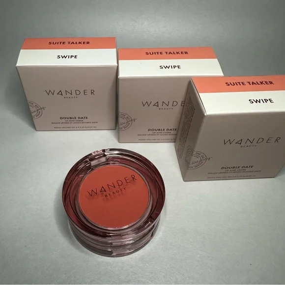 Wander Beauty Double Date Lip and Cheek Tint - Suite Talker and Swipe - Picture 1 of 6